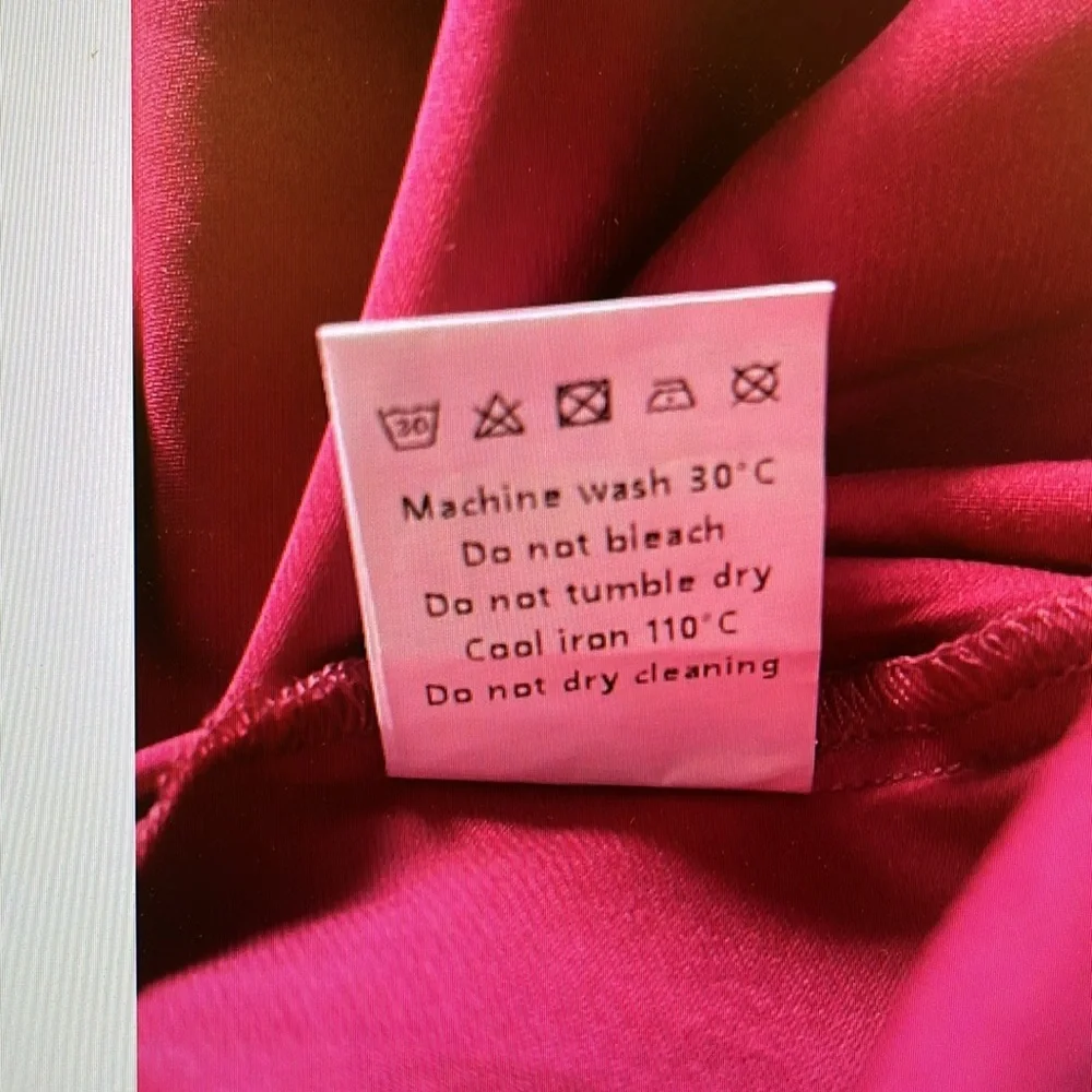 Agnes Orinda Women's 1X Satin Ruffle Trim Sleeveless Pleated Soft Nightgown NWT - Picture 9 of 9